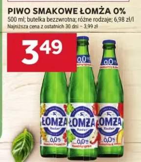 Piwo smakowe Łomża 0%
