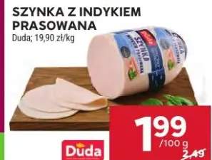 Szynka z indykiem prasowana Duda