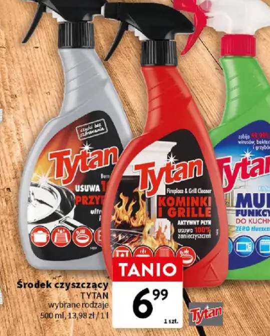 Środek czyszczący tytan wybrane rodzaje