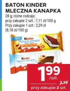 Baton Kinder Mleczna Kanapka Kinder