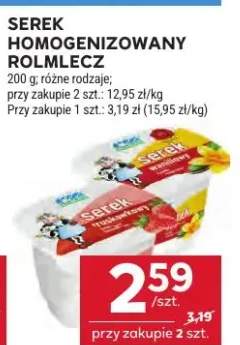 Serek homogenizowany Rolmlecz