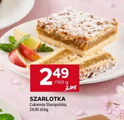 Szarlotka Cukiernia Staropolska
