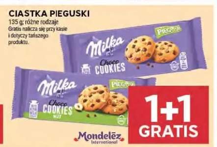 Ciastka Pieguski Milka