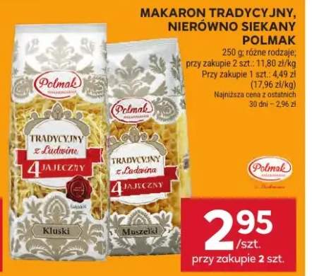 Makaron tradycyjny nierówno siekany Polmak