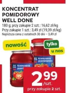 Koncentrat pomidorowy Well Done