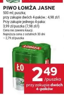 Piwo Łomża Jasne