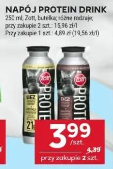 Napój protein drink Zott waniliowy