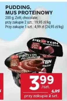 Pudding proteinowy Zott chocolate
