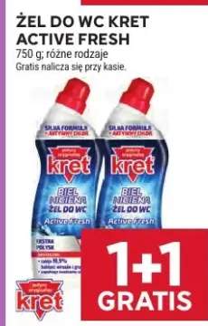 Żel do WC Kret Active Fresh