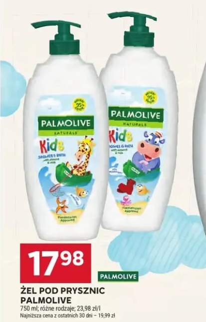 Żel pod prysznic Palmolive Naturals Kids