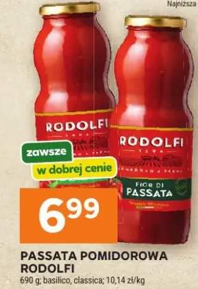 Passata pomidorowa Rodolfi basilico