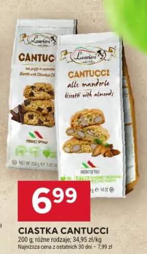 Ciastka Cantucci Laurieri z czekoladą
