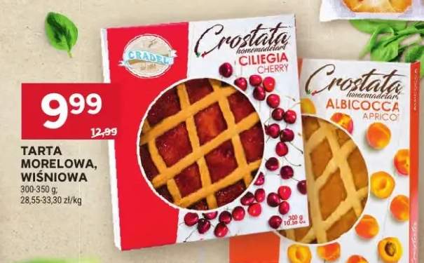 Tarta wiśniowa Cradel Crostata Ciliegia