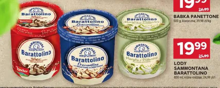 Lody Sammontana Barattolino Wafer