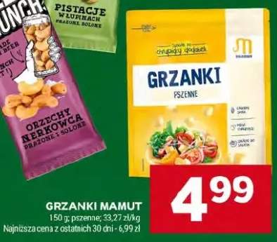 Nerkowce migdały prażone solone Beer Crunch