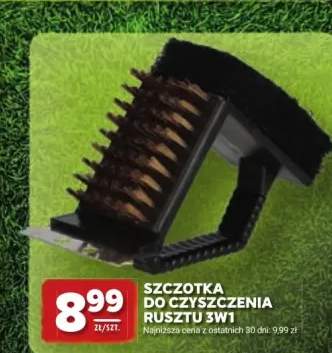 Szczotka do czyszczenia rusztu 3w1