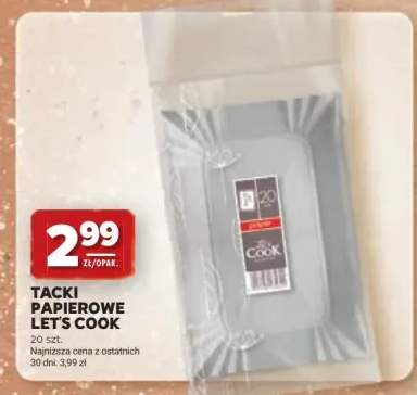 Tacki papierowe Let's Cook