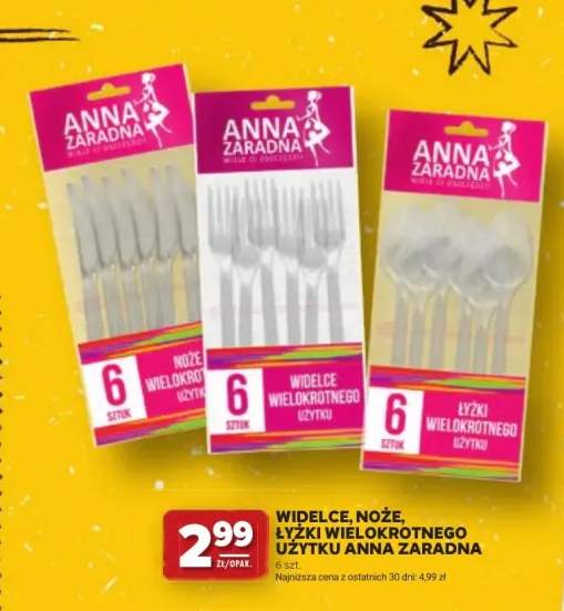 Łyżki wielokrotnego użytku Anna Zaradna