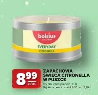 Zapachowa świeca Citronella w puszce Bolsius Everyday