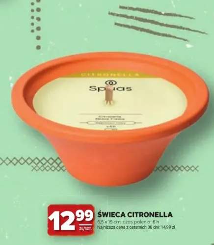 Świeca Citronella Spuas