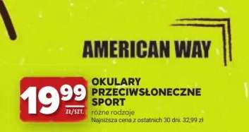 Okulary przeciwsłoneczne Sport American Way