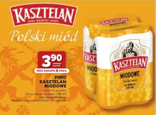 Piwo Kasztelan Miodowe