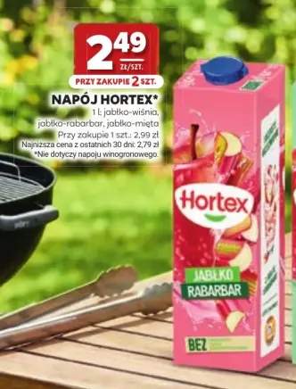 Napój Hortex jabłko-rabarbar