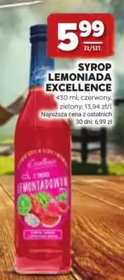 Syrop lemoniada czerwony Excellence