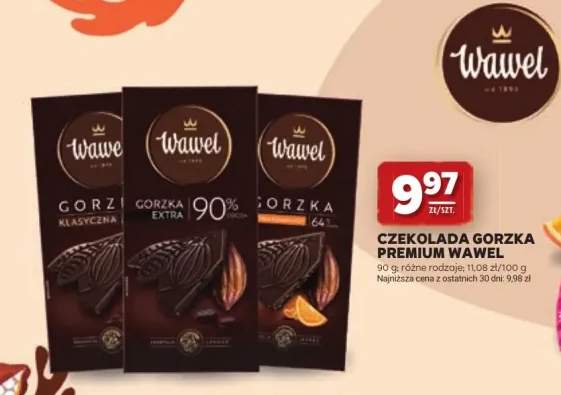 Czekolada gorzka 64% Wawel