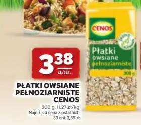 Płatki owsiane pełnoziarniste Cenos