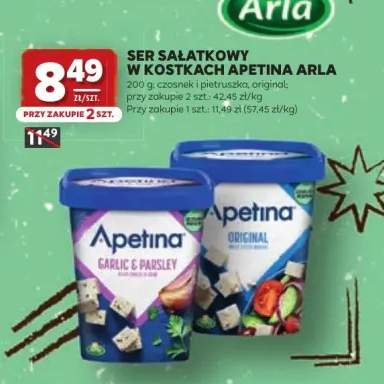 Ser sałatkowy w kostkach Apetina original Arla