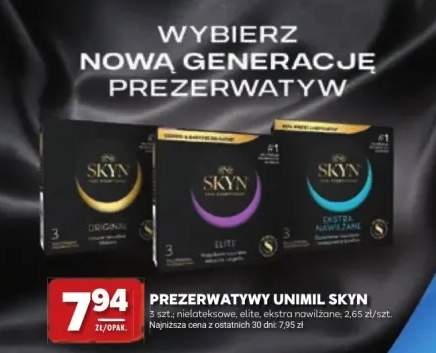 Prezerwatywy Unimil SKYN Elite