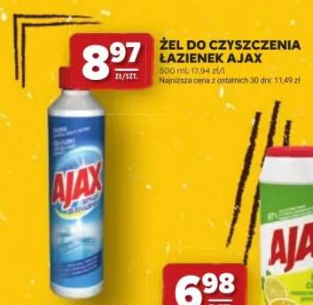 Żel do czyszczenia łazienek Ajax