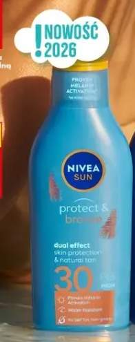 Balsam do opalania aktywujący naturalną opaleniznę SPF 30 Nivea Sun protect & bronze