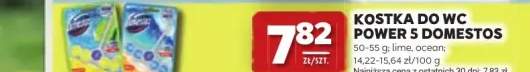 Kostka do WC Power 5 lime Domestos