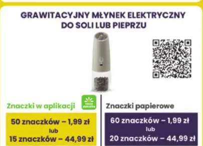 Grawitacyjny młynek elektryczny do soli lub pieprzu WD Lifestyle