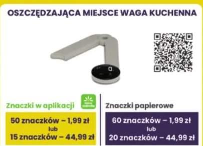 Oszczędzająca miejsce waga kuchenna WD Lifestyle