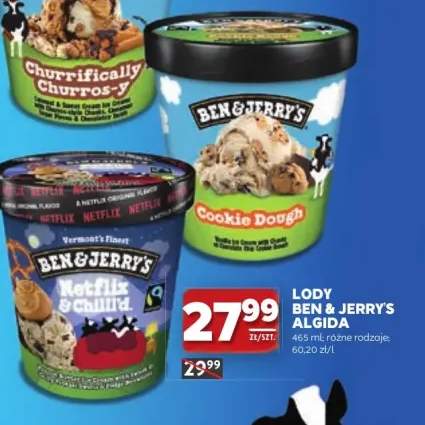 Lody Ben & Jerry's Algida