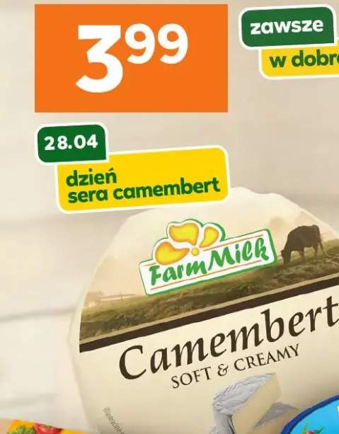 Ser Camembert Soft & Creamy Farm Milk