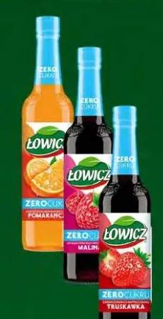Syrop Łowicz Zero pomarańcza