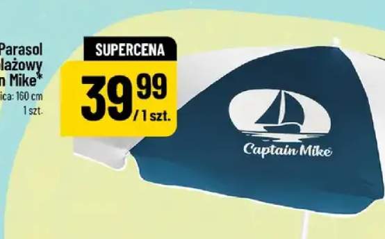 Parasol plażowy Captain Mike