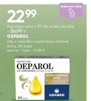 Oeparol olej z wiesiołka wspierający zdrowie skóry