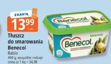 Tłuszcz do smarowania Benecol Raisio