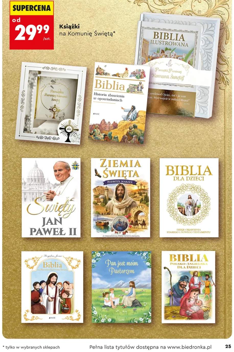 Książka Pamiątka Pierwszej Komunii Świętej na Komunię Świętą