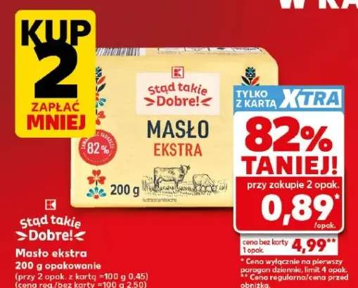 Masło ekstra Stąd takie Dobre!