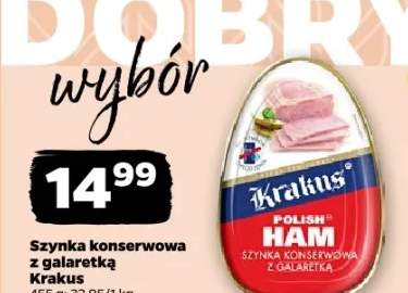 Szynka konserwowa z galaretką Krakus