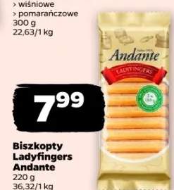 Biszkopty Ladyfingers Andante