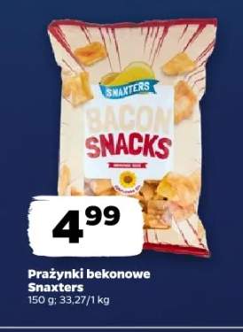 Prażynki bekonowe Snaxters