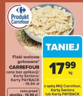 Flaki wołowe gotowane Carrefour
