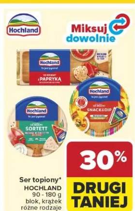 Ser topiony Hochland krążek